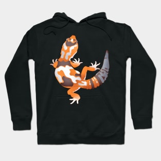 Whiteout African Fat Tailed Gecko Hoodie